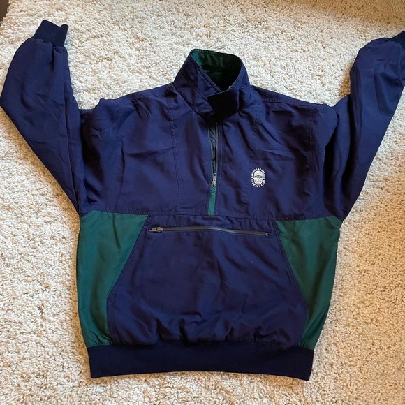 Izod Club 'Rancho Las Palmas Country Club' 3/4 zip golf rain jacket - Picture 4 of 4